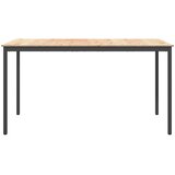  Stol za bar Prirodna 200 x 100 x 105 cm Čvrsto borovo drvo | shoptok.hr