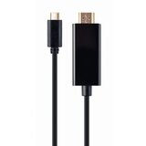  USB kabl adapter Type-C male to HDMI-male 4K 30Hz, 2 m, black, GEMBIRD, A-CM-HDMIM-01 | Eponuda.ba