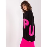 BADU Sweater-BA-SW-8060.05P-black-pink | Shoptok.si