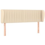 Maison Chic vzglavna omarica - nočna omarica - posteljna omarica z ušesi krem 147x23x78/88 cm blago, (21713358) | Shoptok.si