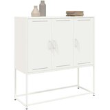 vidaXL Visoka komoda bijela 100,5x39x107 cm čelična | shoptok.hr