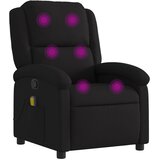 vidaXL Masažna fotelja, crna tkanina | shoptok.hr