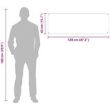  Kuhinjski zaštita 2 pcs Crna 120 x 40 cm | shoptok.hr