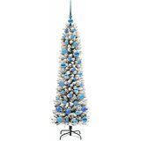  Umjetno božićno drvce Bijela 150 cm PVC i Metal i Plastika | shoptok.hr