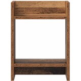  Stalak za biljke s policom 2 pcs Staro drvo 30 x 30 x 40 cm | shoptok.hr