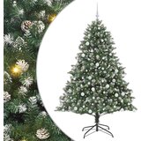 vidaXL Umestno božično drevo med 300 LED Zelena 126 x 126 x 180 cm | Shoptok.si