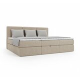 MID.YOU DRUŽINSKA POSTELJA 270 cm x 200 cm , les, tekstil, leseni material bež | Shoptok.si