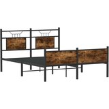  Okvir kreveta bez madraca boja hrasta 140 x 190 cm drveni | shoptok.hr