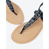 Shelvt Flat sandals black in flip-flop style | Shoptok.si