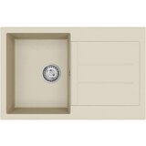  Umivalnica Bež 780 x 500 mm 80% Kvarc in 20% Smola - - Bež - 17.82 - 780 x 500 mm - 2025-vidaXL-Uvoz_2 | Shoptok.si