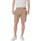 Antony Morato Kratke hlače & Bermuda MARK SLIM FIT WITH LOGOED RUBBER FLAG MMSH00202-FA800197 Bež | Shoptok.si