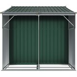  Vrtno spremište zeleno 277x192,5x179 cm od pocinčanog čelika | Eponuda.com
