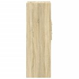  Visoka komoda boja hrasta 45 x 42,5 x 124 cm konstruirano drvo | shoptok.hr