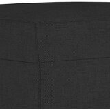  3-dijelni set sofa s jastucima crni od tkanine | shoptok.hr