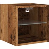 Maison Chic Stenska TV omarica - TV stojalo - Televizijska omarica z LED lučkami star les 30x28,5x30 cm, (21699463) Cene