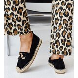 Gemre Black espadrilles with Radwan's chain | shoptok.hr