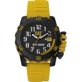 Caterpillar analogna ročna ura Special Ops 1, črna/rumena številčnica in silikonski pašček (33752) | Shoptok.si