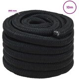  Višenamjensko pomoćno uže 60 mm 10 m Crna PP | shoptok.hr