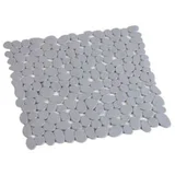 Prostirka kupatilska PVC 54x54 siva art810
