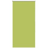 vidaXL Rolo zatemnitvena zavesa z listi zelene barve 75x130 cm, širina blaga 70,7 cm, poliester, (5000297289) | Shoptok.si