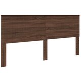  Okvir za krevet Smeđi hrast 200 x 200 cm Inženjersko Drvo | shoptok.hr