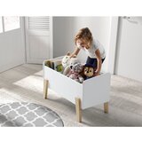 Vipack Bijela dječja biblioteka od masivnog bora 84x48 cm KIDDY – | shoptok.hr
