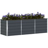  Sadilica Antracit 240 x 80 x 75 cm Čelik | shoptok.hr