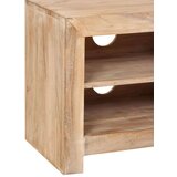 vidaXL tv ormarić od masivnog bagremovog drva 120 x 30 x 40 cm svjetlosmeđi | shoptok.hr