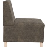 SOFA stolica s jastukom 2 pcs Tamno siva 55 x 74 x 82 cm | shoptok.hr