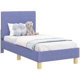  Okvir kreveta za malu djecu s naslonom Traper plava 70 x 140 cm | shoptok.hr