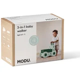 Modu 3-in-1 Baby Walker, Ocean Mint / Forest Green M-ACT-WAL-OM-FG