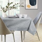 AmeliaHome Traka za stol Gaia s manšetom 30x100 cm, siva | shoptok.hr