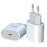 Kakusiga adapter KSC-541 hišni polnilec Quick Charge 20W vhod Type C PD 3.0 - Original (EU Blister) bel Cene
