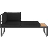 vidaXL 4-dijelna vrtna kutna garnitura s jastucima aluminij i WPC | shoptok.hr