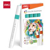 Deli MARKER AKRILNI CIJAN PLAVI 34 COLOR EMOTION EC193A-Cyan Blue | Eponuda.com