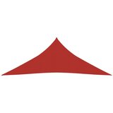  Jedro za zaštitu od sunca 160 g/m² crveno 5 x 5 x 5 m HDPE | shoptok.hr