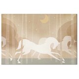  Slika - Moon Horses - Horses Galloping Among Trees on a Starry Night 60x40 Akustična | shoptok.hr