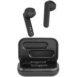 Streetz T110 True Wireless Stereo slušalnice z ovitkom za polnjenje, polovično v ušesu, BT 5, mat črne | Shoptok.si