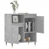  Komoda siva boja betona 60x35x70 cm od konstruiranog drva | shoptok.hr