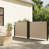 Maison Chic Zložljiva stranska tenda - Senčniki bež 120x1000 cm, (22039674) | Shoptok.si