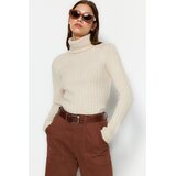 TRENDYOLMILLA Ženski duks TWOAW20FV0133, Bež Cene