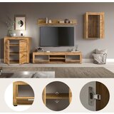 MID.YOU Dnevni Regal Jam, Barva Hrasta, 4-Delni | Shoptok.si