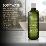Baylis & Harding Goodness Awaken Senses osvežujoč gel za prhanje dišave Lime, Mint & Eucalyptus 500 ml | Shoptok.si