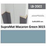 AGT profil Zidni MDF LB-2002 SupraMat Macaron Green (3015) 2800x48x3mm ( 026-063 ) Cene