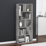 vidaXL knjižna omara siva sonoma 67x24x161 cm konstruiran les Cene