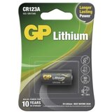 Gp litijska baterija CR123A B1501E, 1 kos, blister | Shoptok.si