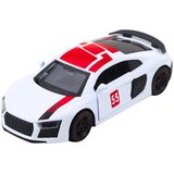 SPORTS Car Metal Pull Back Lights Sounds White 1:43 | Shoptok.si
