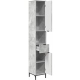  Kupaonski ormar s ladicama Betonski sivi 31,5 x 33 x 190 cm | shoptok.hr