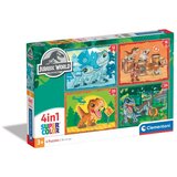 Clementoni 4in1 puzzle jurassic world ( CL21521 ) cene