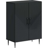 Ormarić za kupaonicu HAARLEM Crna 59,5 x 31 x 80 cm | shoptok.hr